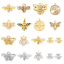 Picture of Brass Insect Charms Real Gold Plated Bee Animal