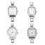 Picture of 304 Stainless Steel Stylish & Casual Italian Charm Links Watch Face For DIY Jewelry Making White