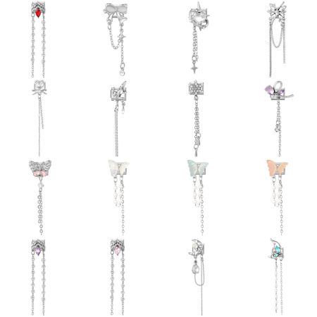 Immagine di 1 Pz 304 Acciaio Inossidabile & Lega di Zinco Magnetiche Italiane per Bracciali Modulari e Orologi Fai‑Da‑Te All'Ingrosso Tono Argento Rettangolo Nappine 10mm x 9mm