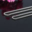 Picture of 304 Stainless Steel Cable Chain Jewelry Necklace Silver Tone 45.8cm(18") long, Chain Size: 2.5x2.5mm(1/8"x1/8"), 1 Piece