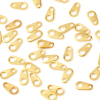Imagen de Latón Caída de la Cola Lleno de oro Cremallera 6mm x 3mm, 5 Unidades