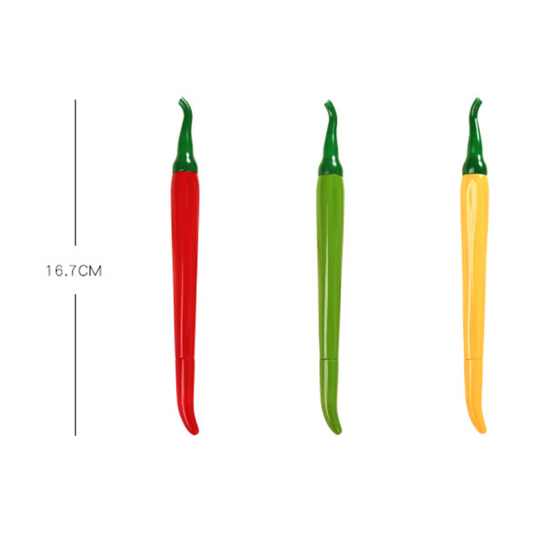 Picture of Gel Ink Pen Red Chili 16.7cm, 2 PCs