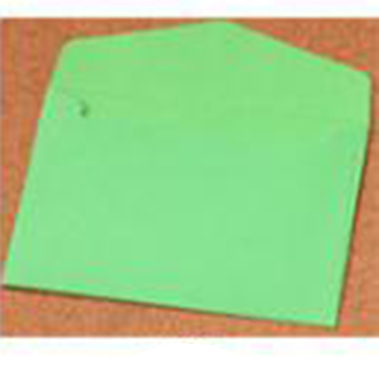 Picture of Envelope Rectangle Green 11.5cm x 8.2cm, 10 PCs
