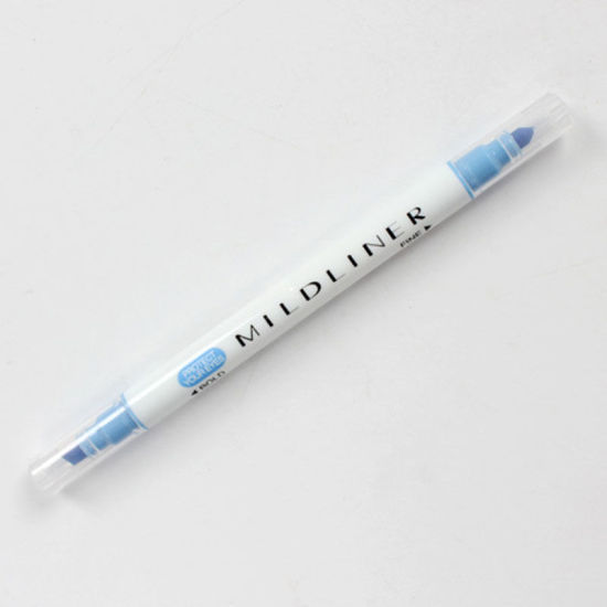 ABS 蛍光ペン インクブルー 14.5cm、 1 本 の画像