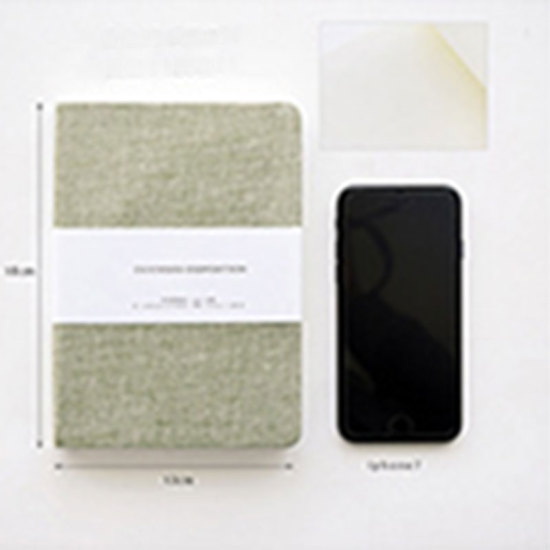 Изображение 32K (128 листов) Бумага Ноутбук Светло-зеленый 18см x 13см, 1 экз.