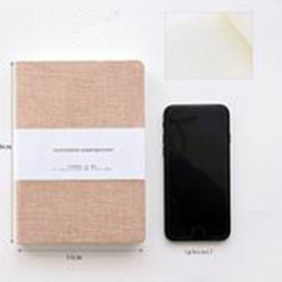 Picture of 32K (128 Sheets) Paper Writing Memo Notebook Light Pink 18cm x 13cm, 1 Copy