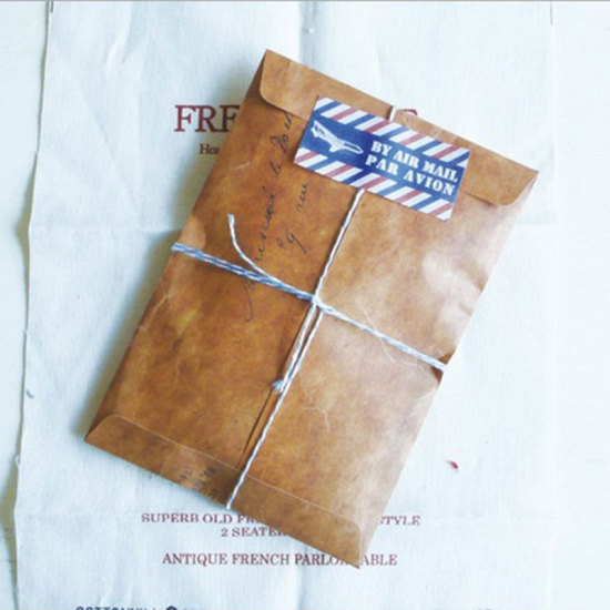 Picture of Kraft Paper Envelope Rectangle Brown 16cm x 11cm, 10 PCs