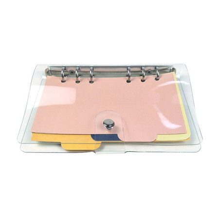 Picture of Loose Leaf Binder Notebook Cover Transparent Clear 23.2cm x 17cm, 1 Piece
