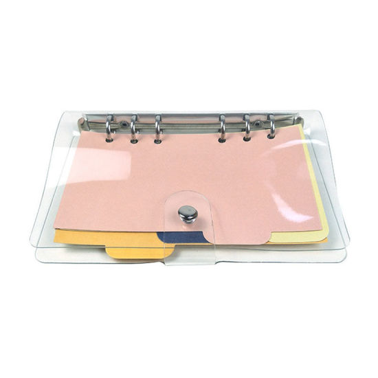 Picture of Loose Leaf Binder Notebook Cover Transparent Clear 23.2cm x 17cm, 1 Piece