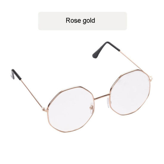 Picture of Glasses Polygon Rose Gold 1 Piece