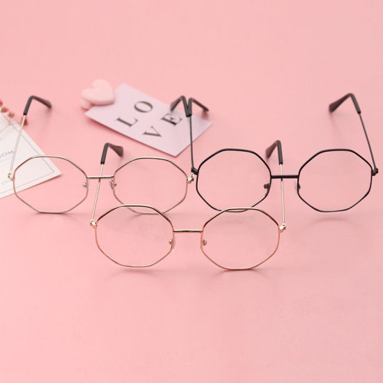 Picture of Glasses Polygon Rose Gold 1 Piece