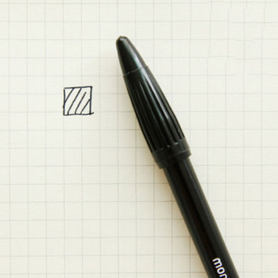 Изображение Черный - Водяная ручка, фибра.