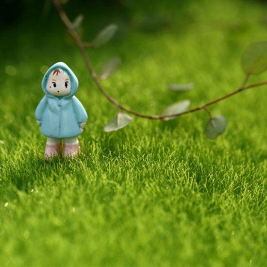 Image de Vert - style1 Micro Paysage Grass Lovers lapin écureuil canard figurine décor à la maison miniature fée décoration de jardin accessoires de décoration Résine moderne
