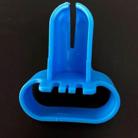 Picture of Plastic Balloon Tying Tool Blue 75mm x 55mm, 1 Piece