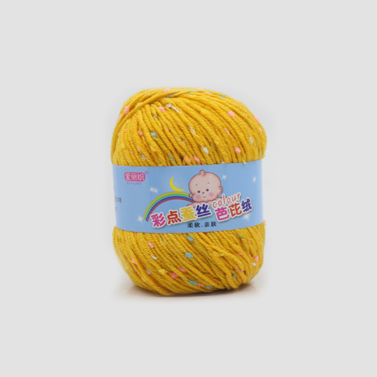 Picture of Cotton Blend Super Soft Knitting Yarn Ginger 1 Ball