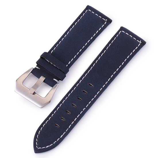 Picture of Real Leather Watch Bands For Watch Face Blue Frosted 12cm wide, 7.5cm 1 Piece