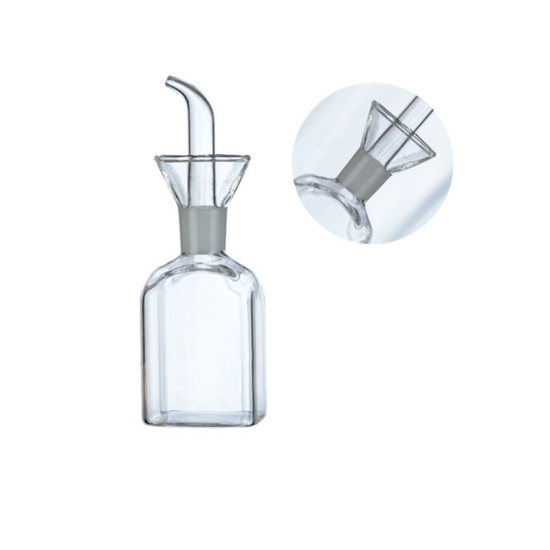 Bild von Glas Öl Essig Flaschen Küche liefert Transparent klar 15,2 cm x 5,1 cm, 1 Stück