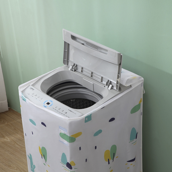 Picture of PEVA Washing Machine Dust Cover White Tree Waterproof 86cm x 56cm, 1 Piece