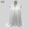Изображение 1 Piece Modal Simple Solid Color Scarves & Wraps White 170cm x 60cm