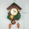 Picture of Plastic Wall Clock House Multicolor Bird 32cm x 17.5cm, 1 Piece