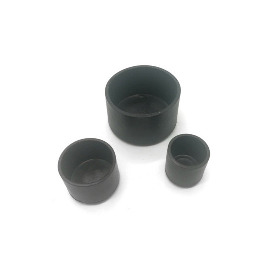 Picture of PVC Table And Chair Foot Cover Black Round 22mm x 19mm, 4 PCs