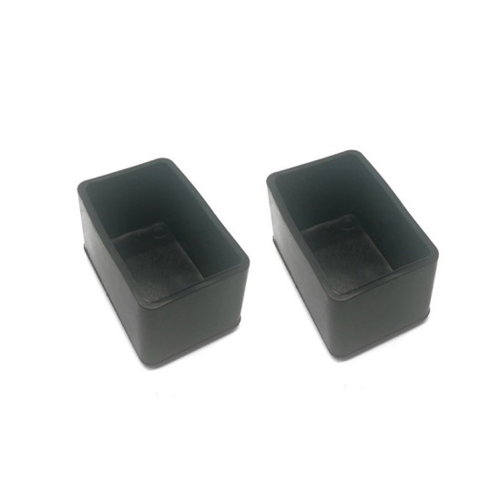 Picture of PVC Table And Chair Foot Cover Black Square 30mm x 30mm, 4 PCs