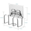 Picture of Stainless Steel Storage Rack Silver Tone 1 Piece