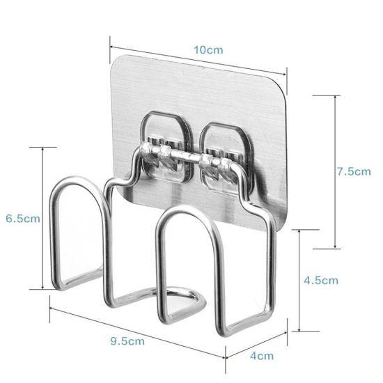 Picture of Stainless Steel Storage Rack Silver Tone 1 Piece