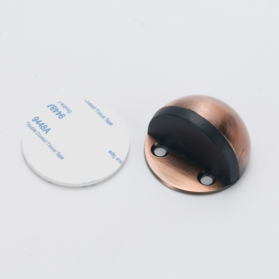 Picture of Stainless Steel Nail-Free Door Stops Antique Copper Half Round 45cm x 26cm, 1 Piece