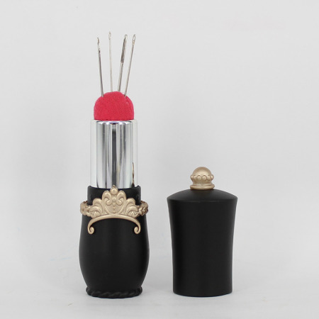 Imagen de Acericos Plástico de Lápiz labial , Negro 78mm x 25mm, 1 Unidad