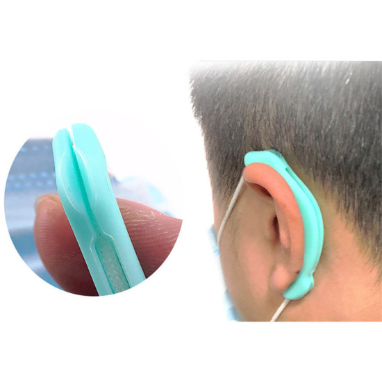 Picture of Mouth Mask Wearing Tool Ear Protector Light Blue