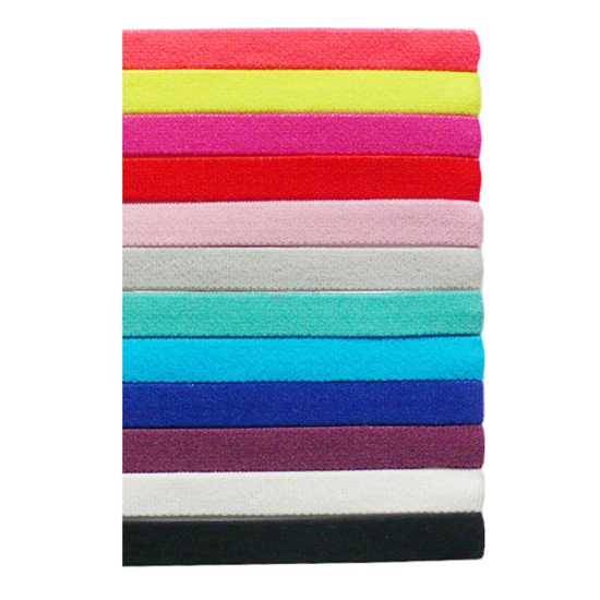 Picture of Green - Non-slip candy-colored elastic sports rubber sports yoga hair band