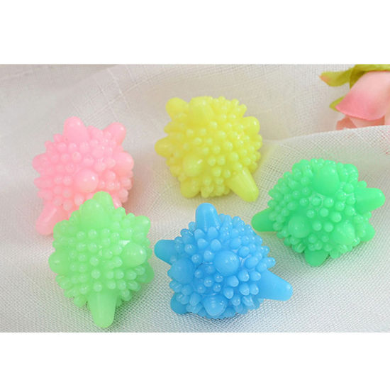 Picture of At Random Mixed - Decontamination Detergent Anti-Entanglement Laundry Ball Suitable For Washing Machine 2cm Dia. - 4.5cm Dia., 10 PCs