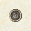 Picture of Antique Bronze - Vintage Pull Handle Knobs For Kitchen Cabinet Cupboard Dresser Door With Drawer Ring 4.5cm Dia， 1 Pcs