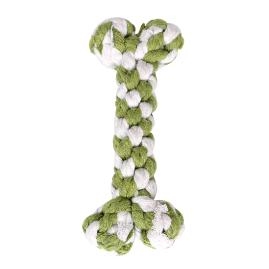 Picture of Green pet cotton rope toy dog toy bite-resistant dog toy 15.5cm x 7cm