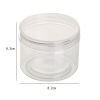 Imagen de Transparent round transparent jar mouth sealed storage tank，5 Pcs