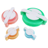 Picture of At Random Mixed - Pompom 4 Sizes Plastic Pom Maker Fluff Ball Weaver Needle Knitting Wool Tool Yarn Kit Tools Hot Sale DIY Tool Kit Bobble Craft（4 Pcs/Set）