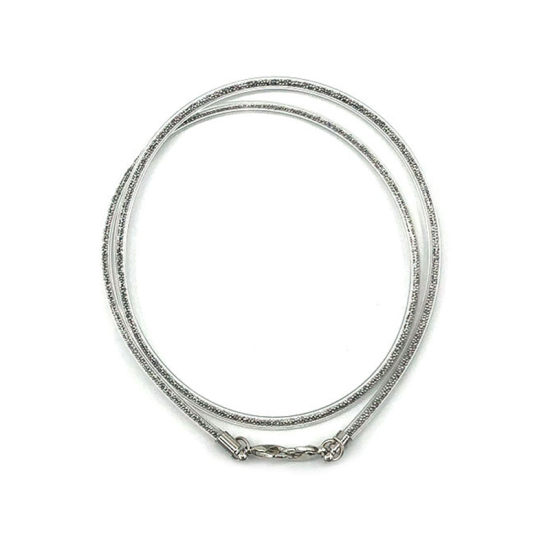 Bild von Glass Face Mask And Glasses Neck Strap Lariat Lanyard Necklace Silver Color 52cm(20 4/8") long, 1 Piece