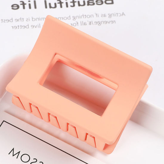 Immagine di Resina Forcina Rosa Chiaro Geometrica Smerigliato 6.2cm x 4.5cm , 1 Pz