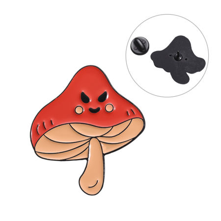 Imagen de 1 Unidad Lindo Pin Broches Seta Halloween Fantasma Esmalte 3cm x 2.6cm