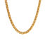 Immagine di 1 Pz Placcatura Sottovuoto Semplice & Casual Elegante 18K Vero Oro Placcato 304 Acciaio Inossidabile Catenella Catena Collana Unisex 40cm Lunghezza