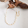 Imagen de 1 Unidad Enchapado al Vacío Elegante Romántico 18K Oro Real Chapado Acero Inoxidable 304 & Perla Natural. Collar de Cuentas Para Mujeres 38cm longitud