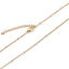 Picture of 1 Piece Eco-friendly PVD Vacuum Plating Dainty 18K Real Gold Plated 304 Stainless Steel Beaded Chain Necklace For Women Gift 45cm(17.7") long, Chain Size: 1.5mm