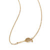 Изображение 1 Piece Eco-friendly PVD Vacuum Plating Stylish Sport 18K Real Gold Plated 304 Stainless Steel Link Cable Chain Racket Pendant Charm Necklace Unisex Gift 45cm(17.7") + 5cm(2") long