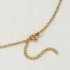 Picture of 18K Real Gold Plated Link Cable Chain Luck Horseshoe Pendant Charm Necklace, 304 Stainless Steel 45cm(17.7") + 5cm(2"), Unisex, Exquisite West Cowboy Gift, Eco-friendly PVD Vacuum Plating, 1 Piece
