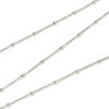 Изображение 2 ШТ Серебряный Тон Снаряженные Цепи Ожерелья, 304 Нержавеющая Сталь 45см + 5см, Размер цепи: 1мм, Для женщин, Минималистский Изысканный подарок, Экологичный