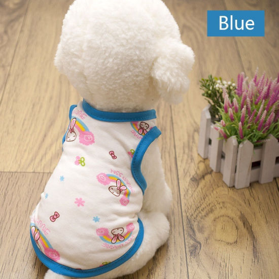 Picture of Cute Pet Clothes Blue Rabbit Size L, 1 Piece
