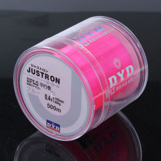 Image de Cordon/Fil en Nylon Rose 0.105mm, 1 Pièce (env. 500 M/Rouleau)