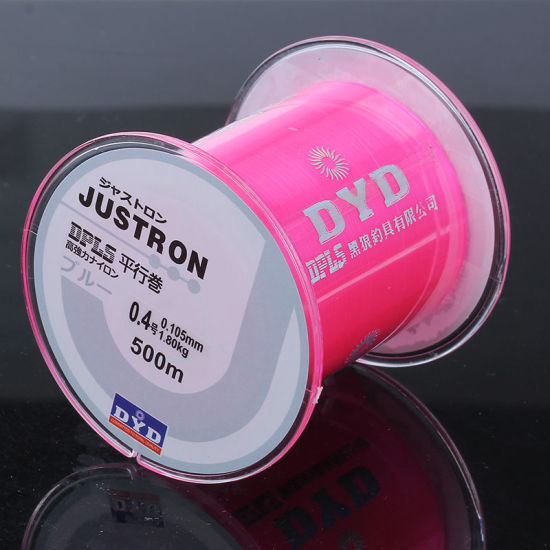 Image de Cordon/Fil en Nylon Rose 0.105mm, 1 Pièce (env. 500 M/Rouleau)