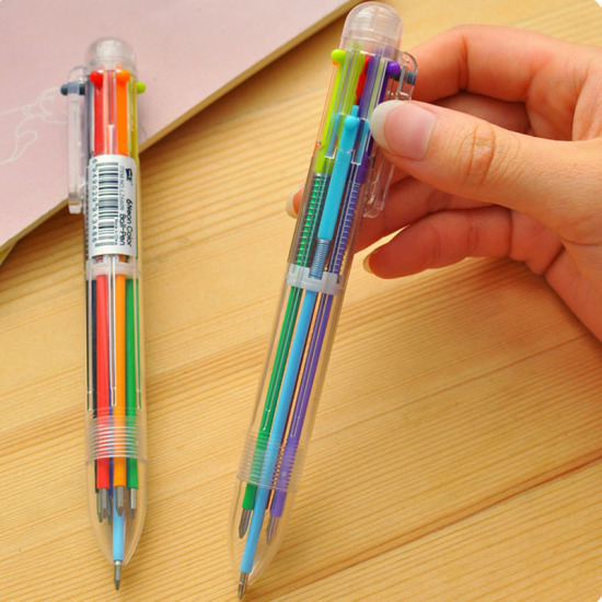 Picture of Plastic Gel Ink Pen Multicolor 14cm(5 4/8") , 1 Piece